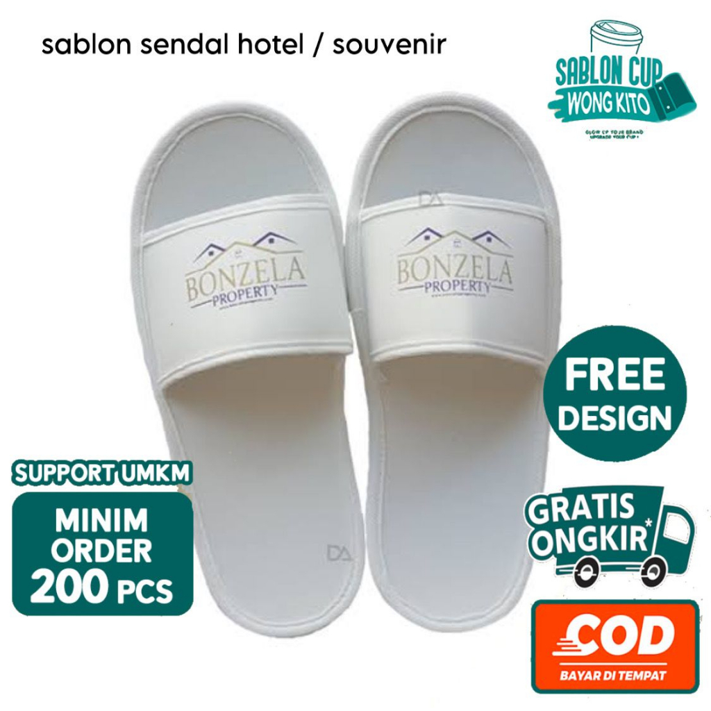 SABLON SANDAL LANTAI /HOTEL  | PRINTING  SANDAL LANTAI /HOTEL  | CUSTOM SANDAL LANTAI /HOTEL