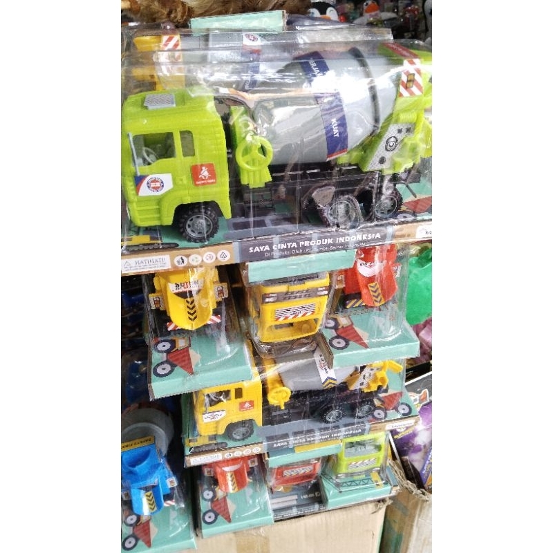 PT TOYS - Truk Molen Miniatur KGP BAHAN TEBAL