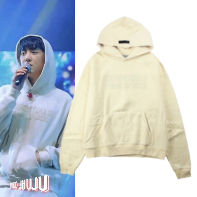 Hoodie Jumper Chanyeol EXO Esensial Fer Of God Besar depan