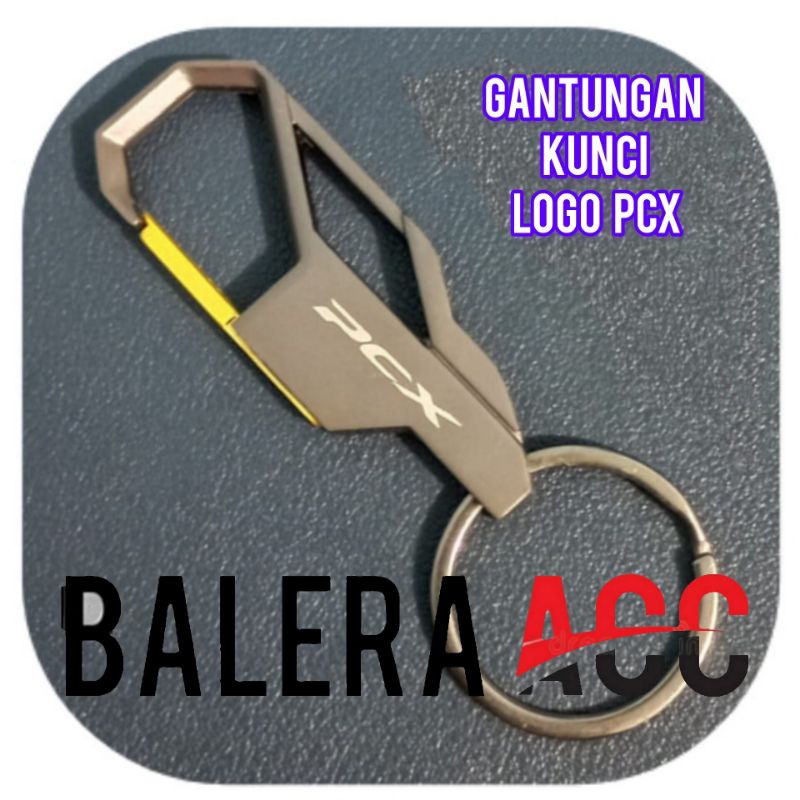 Gantungan kunci remote smart key Logo Honda PCX 150 PCX 160 Kualitas PREMIUM