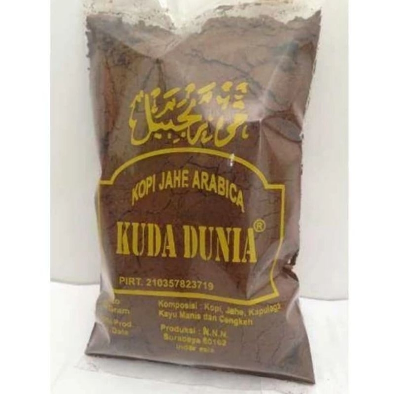 

KOPI KUDA DUNIA kopi Arab Jahe Arabica 100 gr