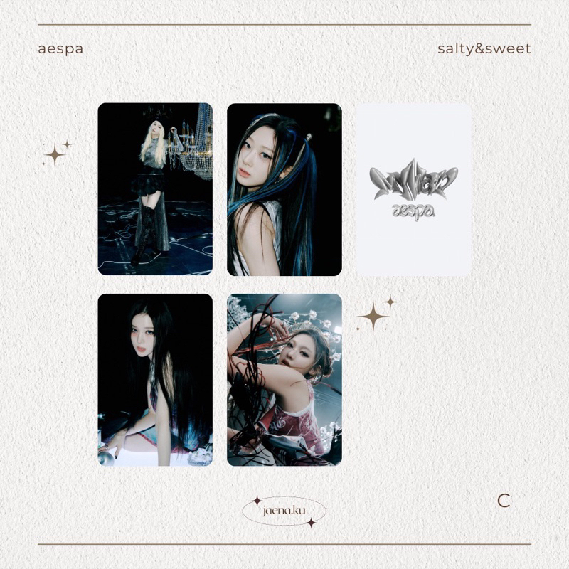 [AESPA] PHOTOCARD MY WORLD AESPA