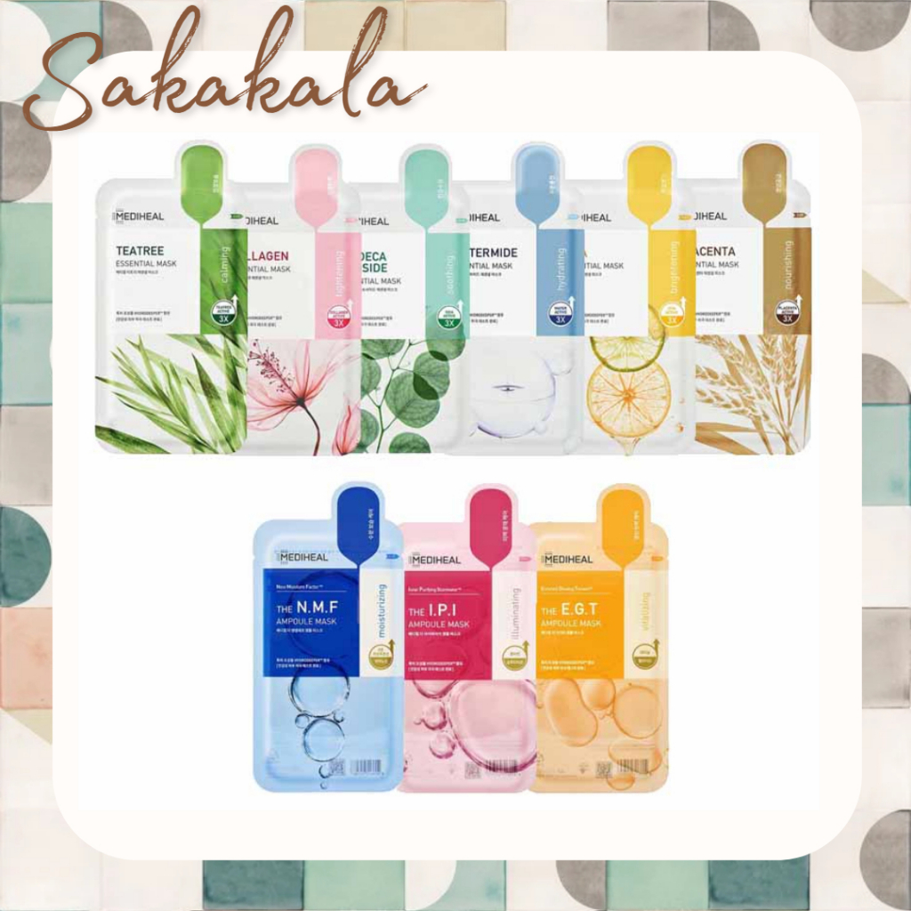 Mediheal Sheet Mask New Formula [ORIGINAL BPOM]