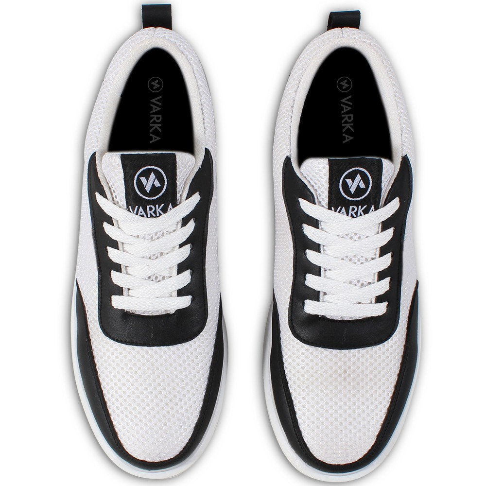 Sepatu Sneakers Wanita V 5283 Brand Varka Sepatu Kets Olahraga Kuliah Jalan Jalan Harga Murah Berkualitas - Putih