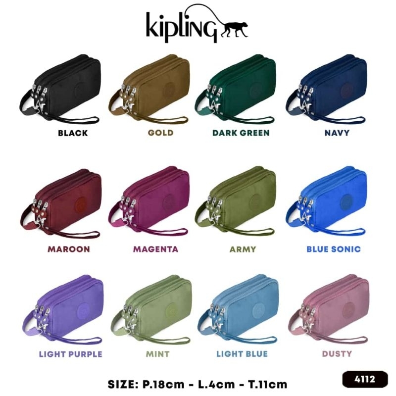 Kipling Dompet Hp 3res dompet kartu koin bisa slempang