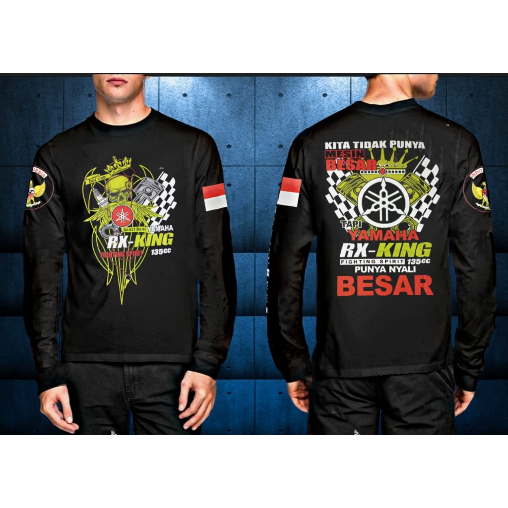 baju kaos rx king lengan panjang / baju kaos rx king yrki / baju kaos  pria / baju kaos dewasa / baj