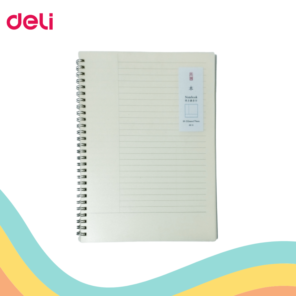 

NOTES SPIRAL DELI B5 LP-560 GARIS (1 PCS)