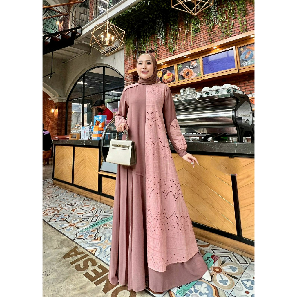 Gamis Pesta Dioline Pesta Kekinian By Glamz