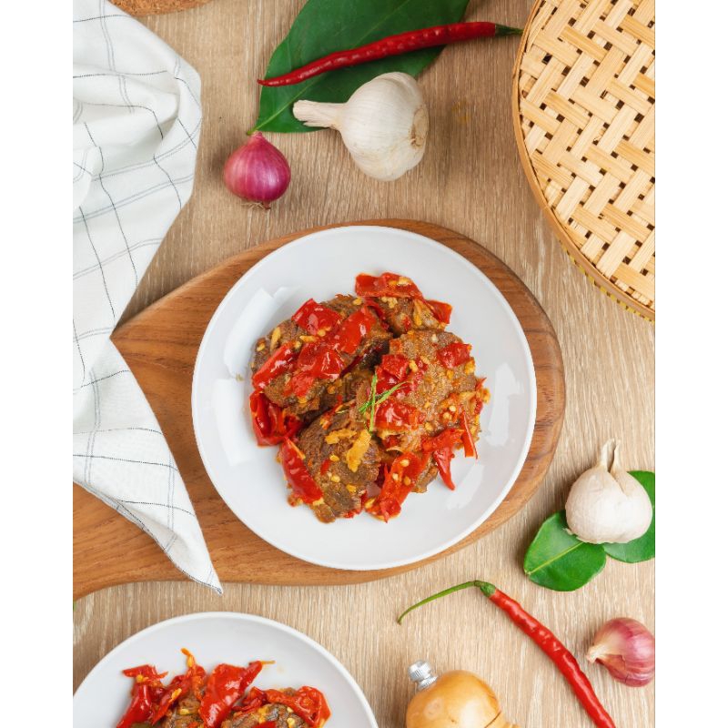 

Dendeng Balado Lambok / Dendeng Batokok "Dapoer Bang Yan" 1kg