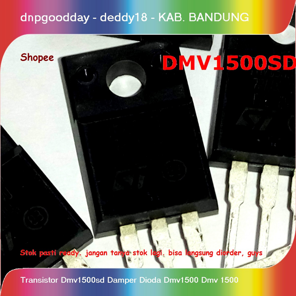 Transistor Dmv1500sd Damper Dioda Dmv1500 Dmv 1500