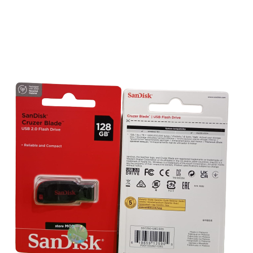 Sandisk Flashdisk 128GB Cruzer Blade CZ50