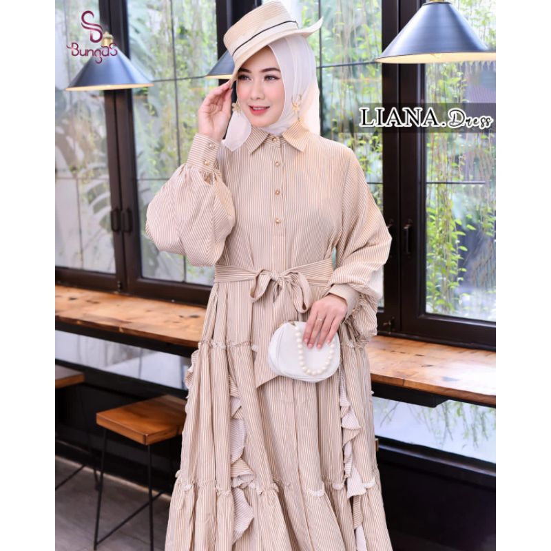 (COD) Gamis Liana by Bungas