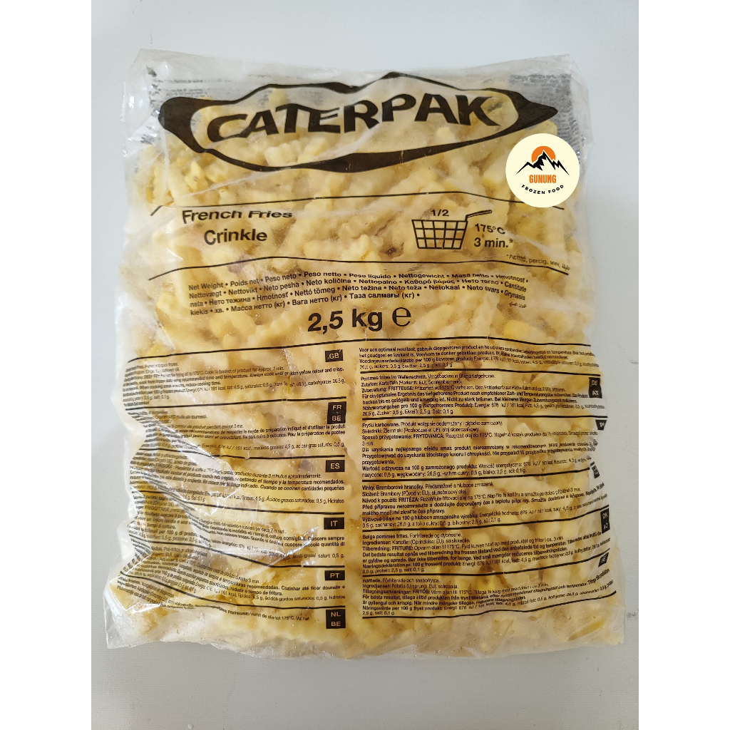 

Kentang Crinkle Cut 2.5kg