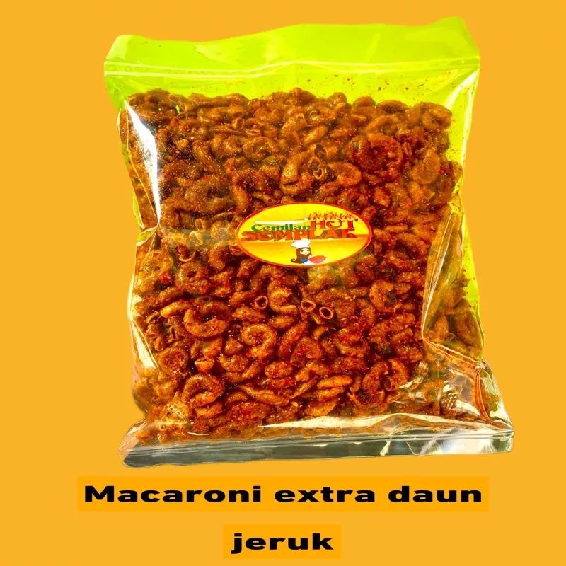 

Makaroni Hot somplak 1/2kg extra daun jeruk