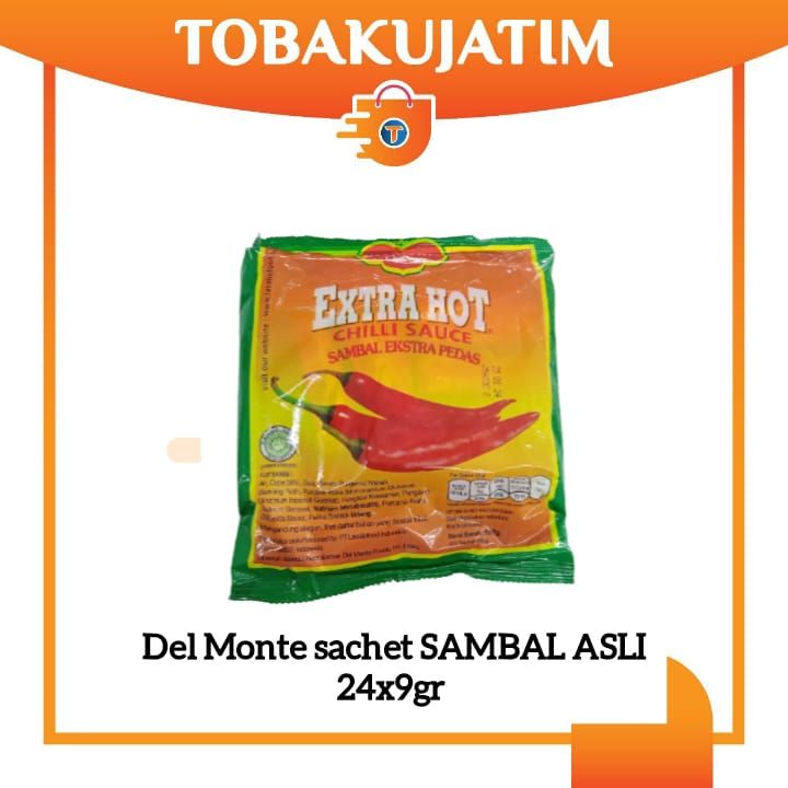 

DELMONTE EXTRA HOT SACHET (24X9 gr) saus del monte