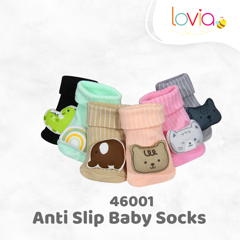 Kiddy Kaos kaki anti slip w/boneka / Isi 1 Pasang  / 46001