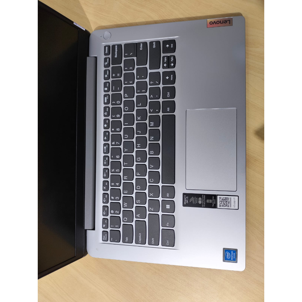 LAPTOP MURAH LENOVO IDEAPAD SLIM 1 14 INTEL PENTIUM SILVER N5030 4GB 256GB HD WIN11HOME + OFFICE 365 CLOUD GREY Original Terlaris