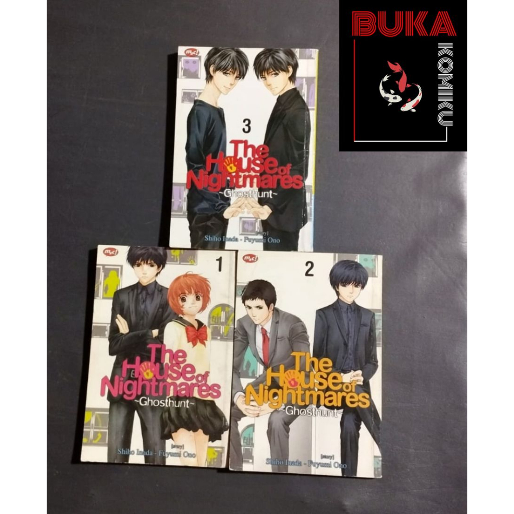 Komik Ori - Horror Mystery Manga The House of Nightmares : Ghosthunt 1 - 3 by Shiho Inada & Fuyumi O