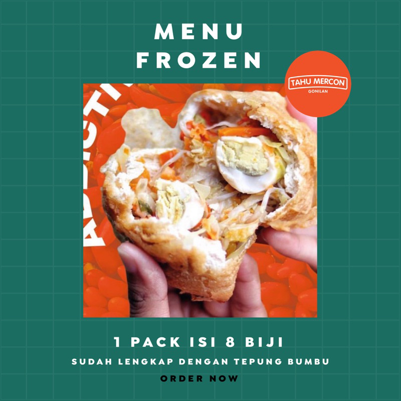

Tahu Mercon Telur