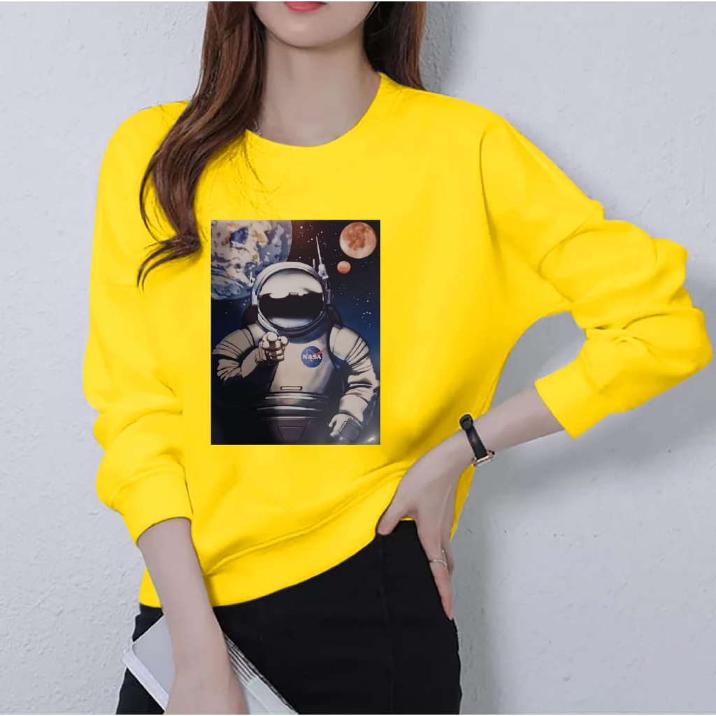 BAJU ATASAN TRENDY ASTRO GIRL TERBARU-BAJU DISTRO CEWEK KEREN LENGAN PANJANG MASA KINI DAN TERLARIS / BAJU CEWEK TERBARU