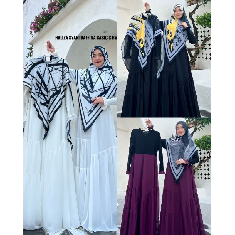 DAFFINA BASIC | HALIZA SYARI | GAMIS