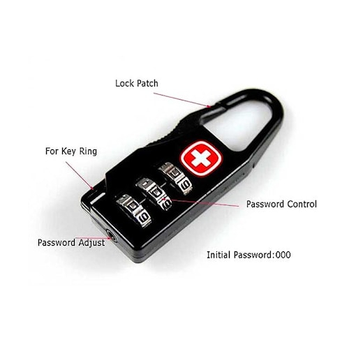 Universal Gembok Koper Numeric Code Lock