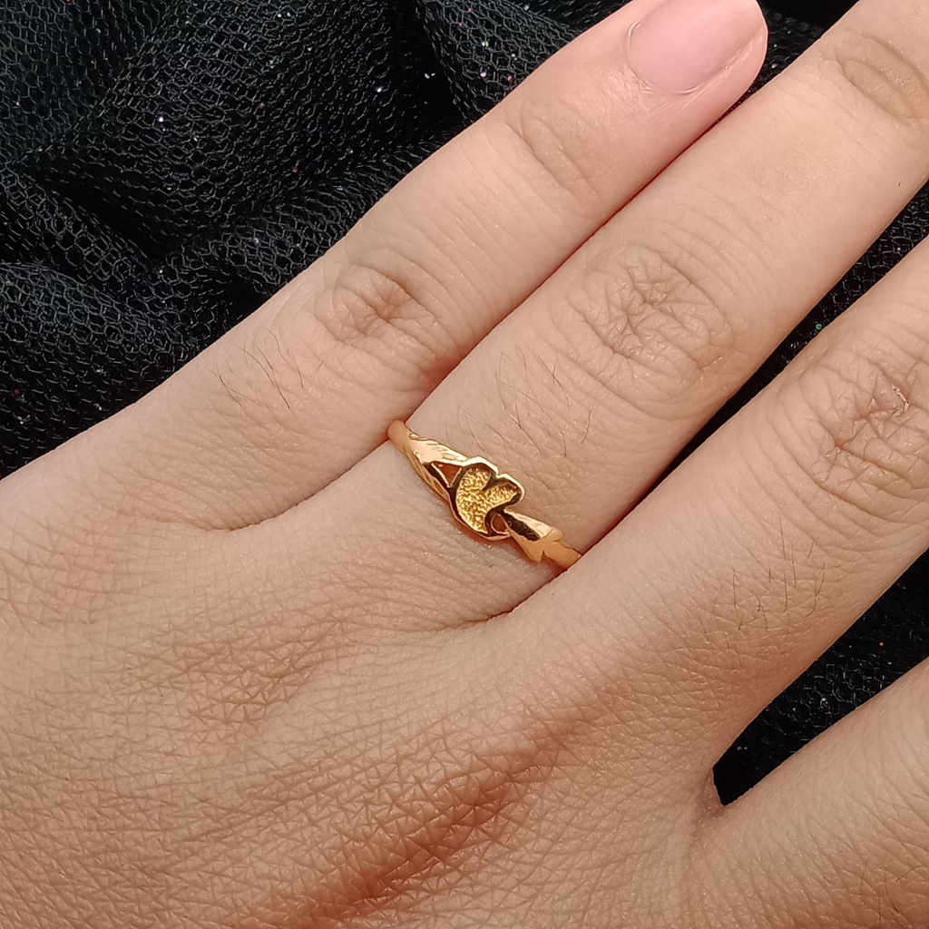 Cincin Emas 17K - 1.05 Gr Kadar 750 - 4907