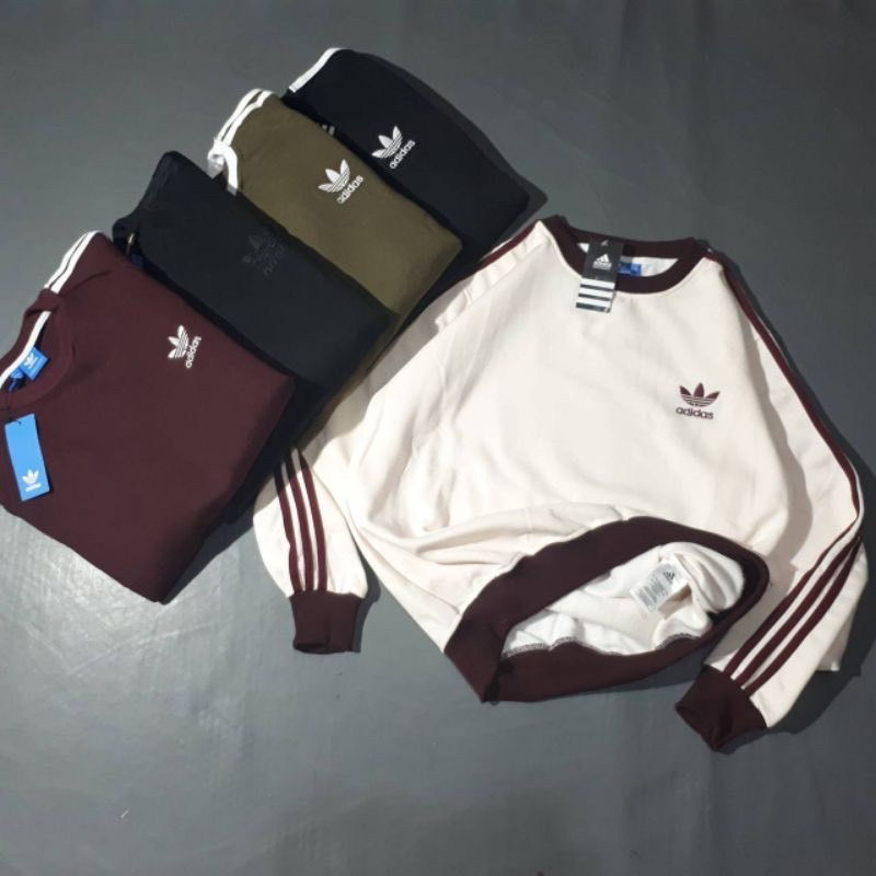 SWEATSHIRT PULLOVER CREWNECK SWEATER ADIDAS JACKET MIRROR ORIGINAL