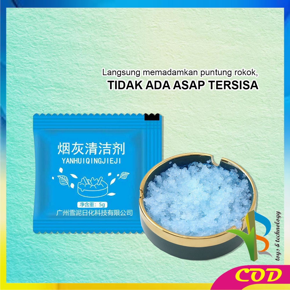 RB-C836 Gel Asbak Rokok Penghilang Asap Rokok Ruangan / Super Clean Gel Pembersih Bau Bekas Puntung Rokok