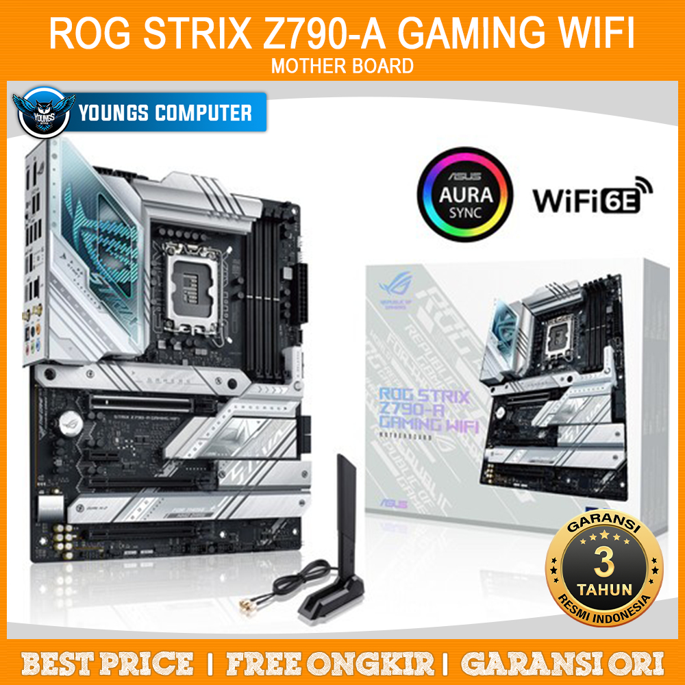 ASUS ROG STRIX Z790-A GAMING WIFI DDR4 | MOTHERBOARD INTEL LGA1700 ATX