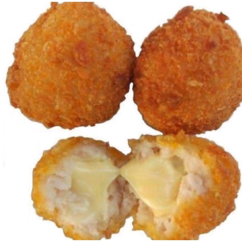

CHEESE NAGET BALL/ NAGET AYAM BOLA KEJU MELELEH 250gr