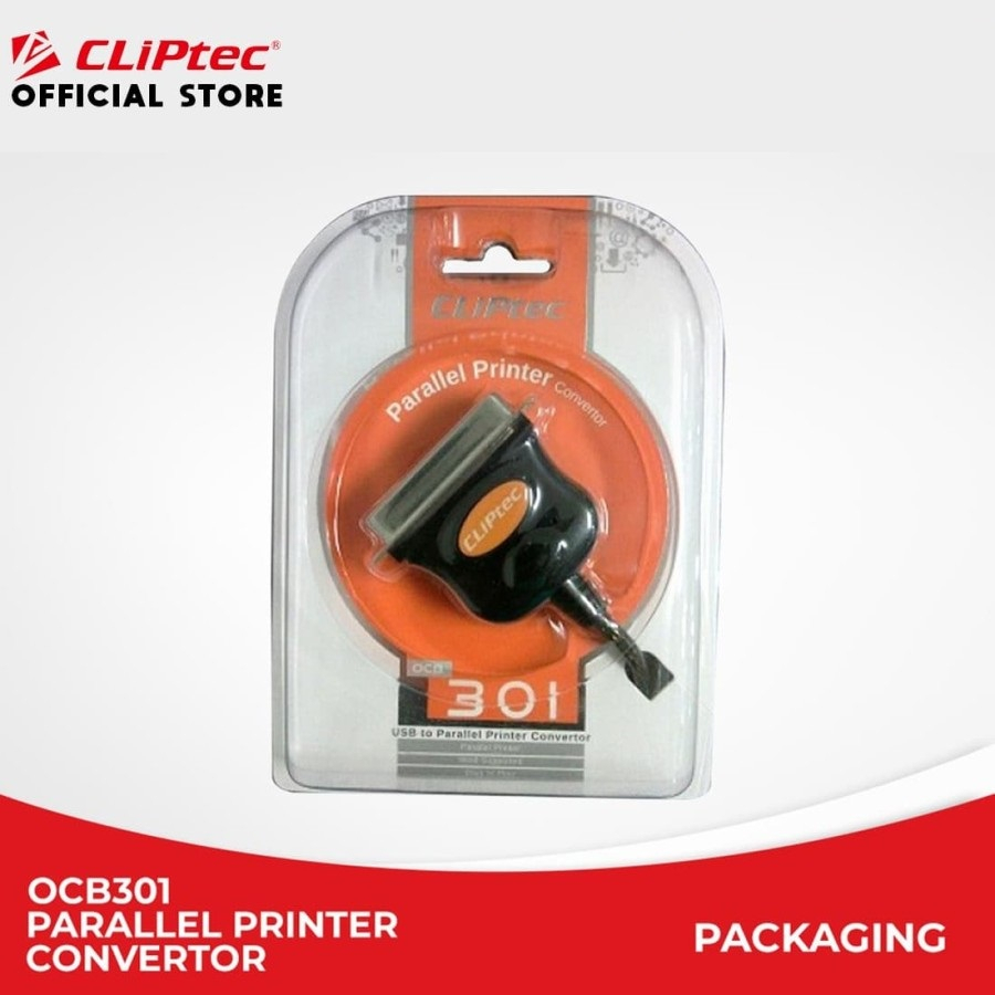 Cliptec Kabel USB to Parallel Printer OCB301