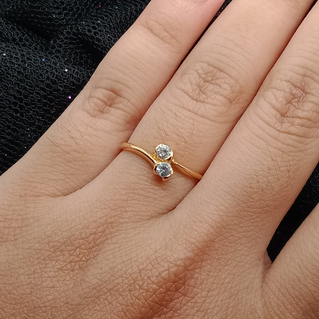 Cincin Emas 17K - 1.4 Gr Kadar 750 - 4911