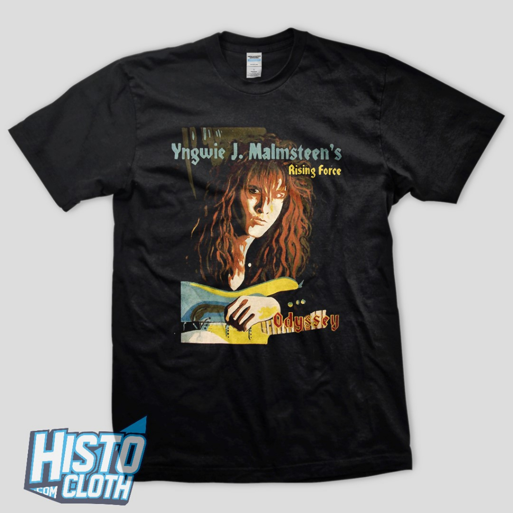 Kaos Band Rock Metal Yngwie Malmsteen Rising Force - YNGWIE5
