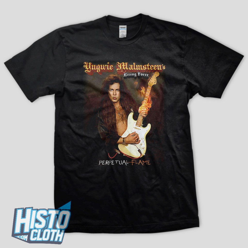Kaos Band Rock Metal Yngwie Malmsteen Rising Force - YNGWIE3