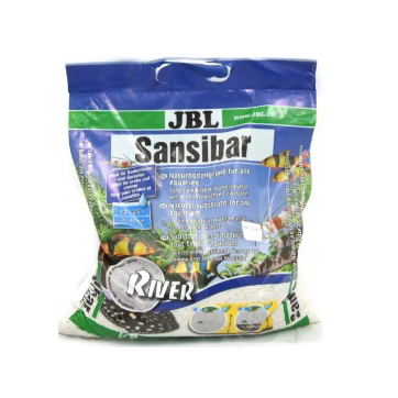 Jbl Sansibar 5kg Pasir Akuarium Natural Substrate For Any Aquarium dan Terrarium Aqua Je Be El Sanibar River White Grey Black 5 kg