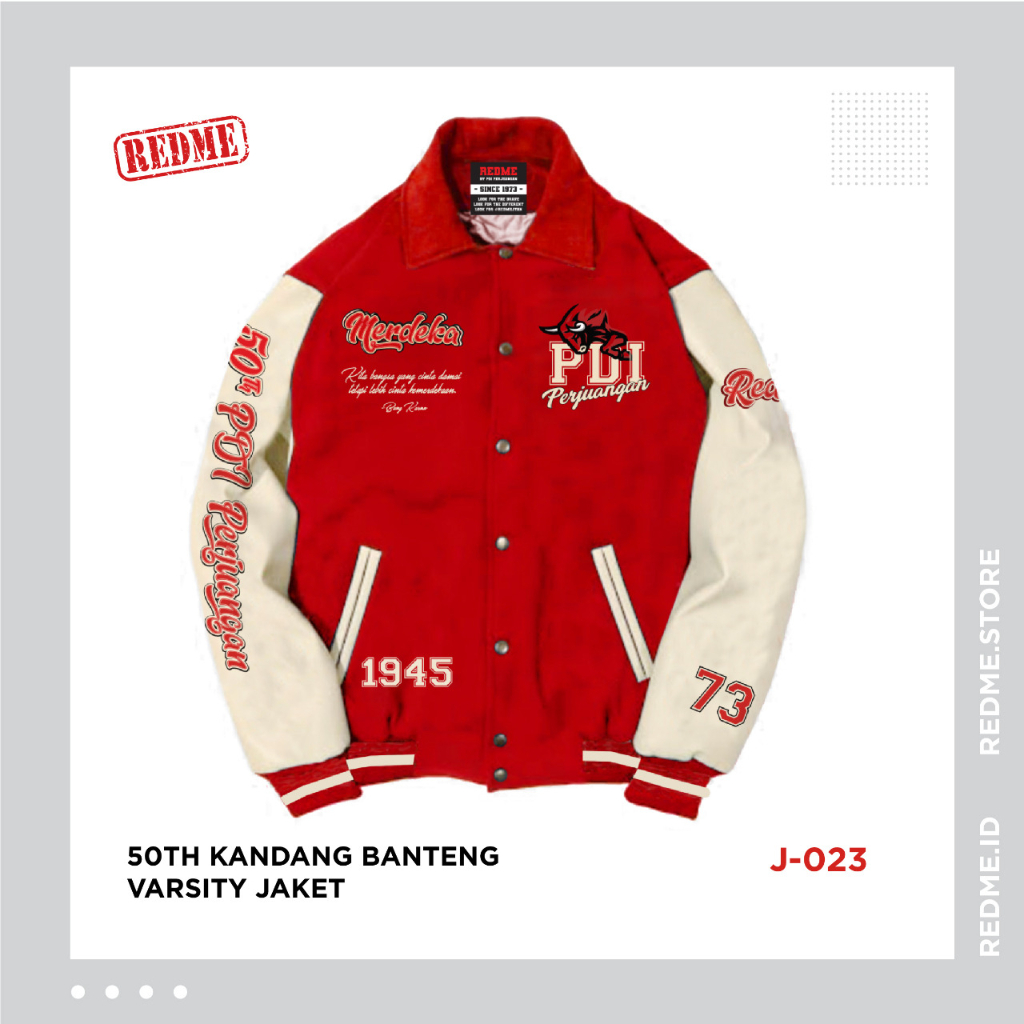 50TH Kandang Banteng Varsity Jaket