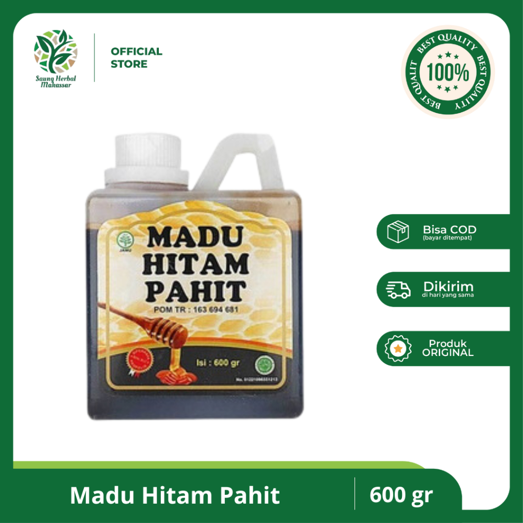 

Madu Hitam Pahit Premium Kharisma 600gr