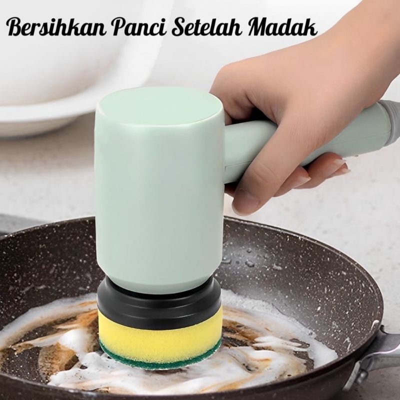 Hand Mixer Blender 3 in 1 Pengocok Telur Elektrik Meat Grinder Sikat Pembersih ⭐ Mrlion ⭐