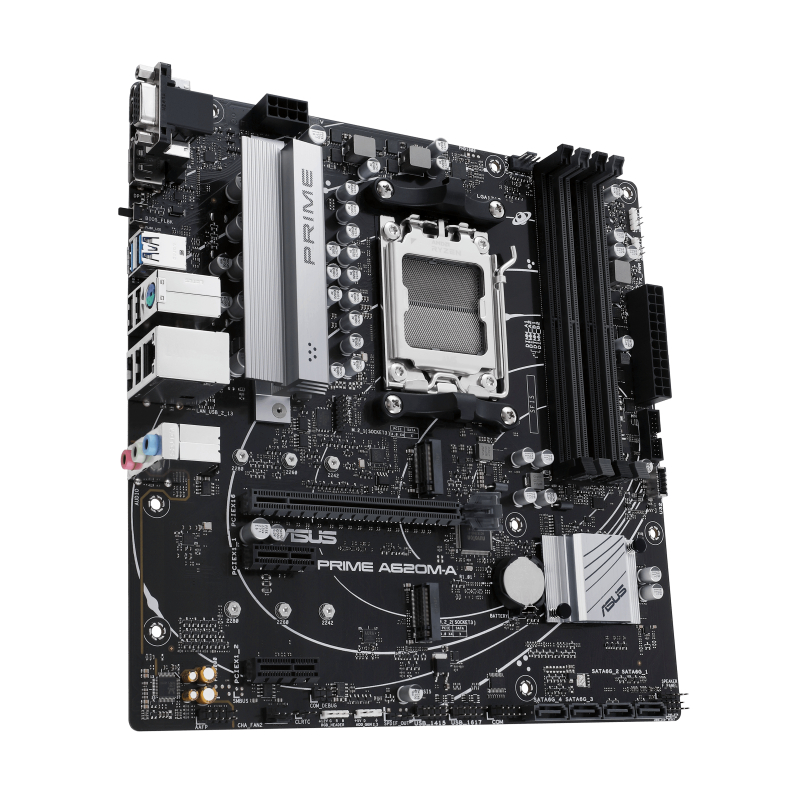 ASUS PRIME A620M-A | MOTHERBOARD AMD A620 AM5 DDR5 micro-ATX