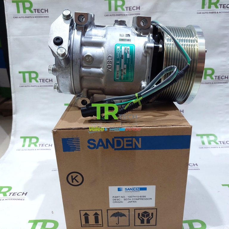 Kompresor compressor CATERPILLAR ori Sanden 6095 cat 320d ORIGINAL SANDEN