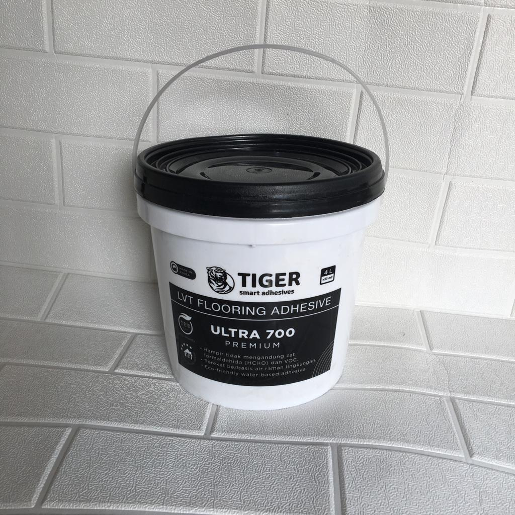 LEM VINYL FLOORING LEM LANTAI VINYL TIGER ULTRA 700 ISI 4 8 16 LITER MADE INI KOREA