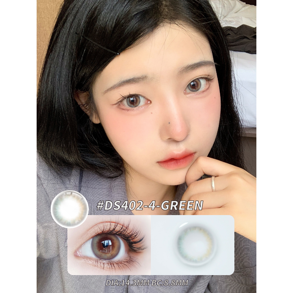 （COD）softlens minus(0.00-4.00)1 sepasang lensa kontak warna/softlens/soflen/soflens/soflens minus/soflens 14 mm/softlens 14 mm