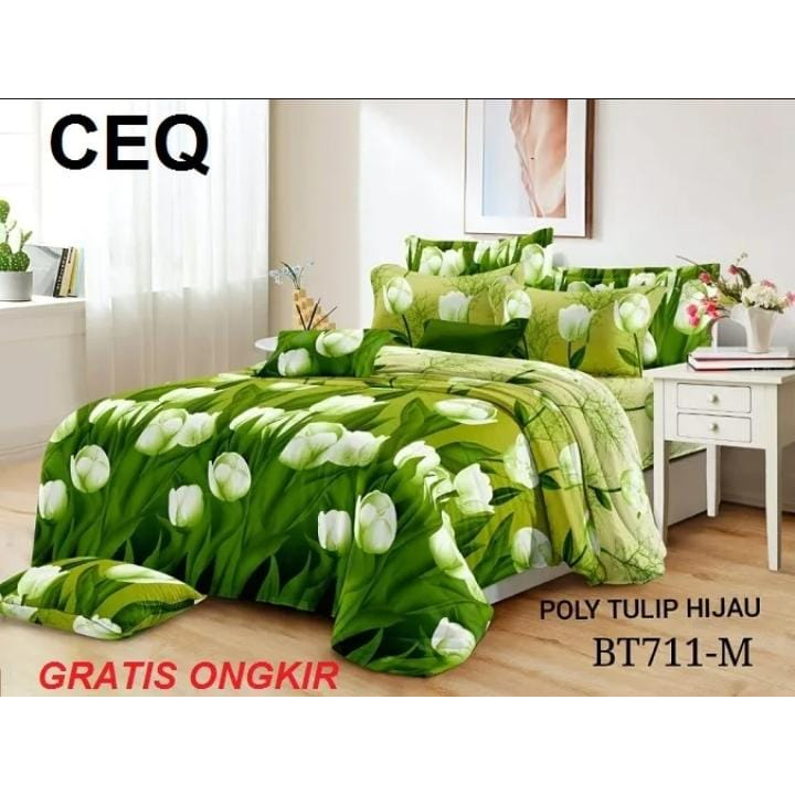 Sprei Motif Bunga Shaby Ukuran Kasur King No 1 180x200