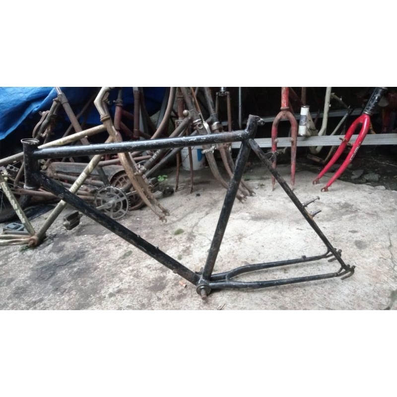 frame MTB 26 hitam size 21 model federal commuterbike