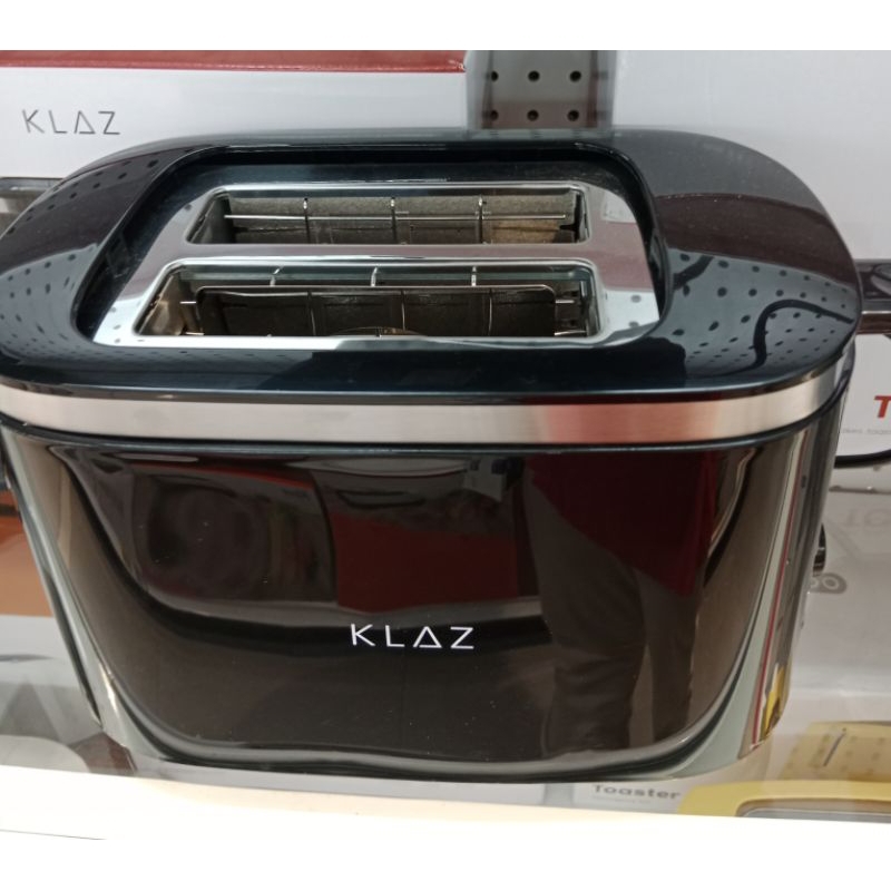 KLAZ Toaster 2 Slice/Alat Pemanggang Roti - Hitam