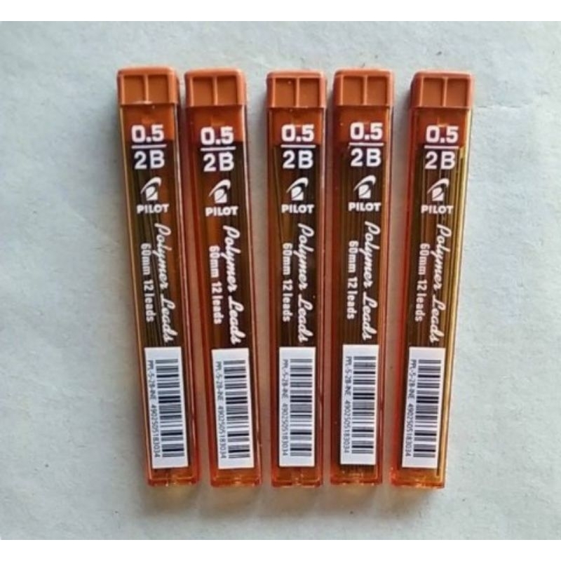 

pencil lead pilot polymer leads, isi pensil untuk menggambar dan menulis