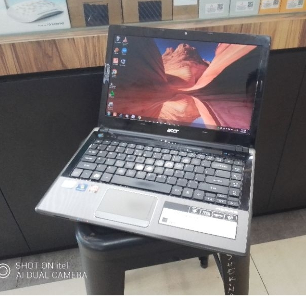 laptop Leptop Seken second Bekas ACER  RAM 4gb hdd 500gb bagus 4 gb 14 inc zoom siap pakai 1 jutaan 1jutaan murah