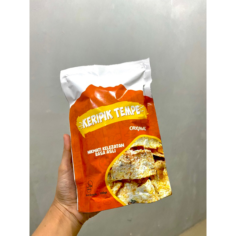 

keripik tempe enak lezat 100gram