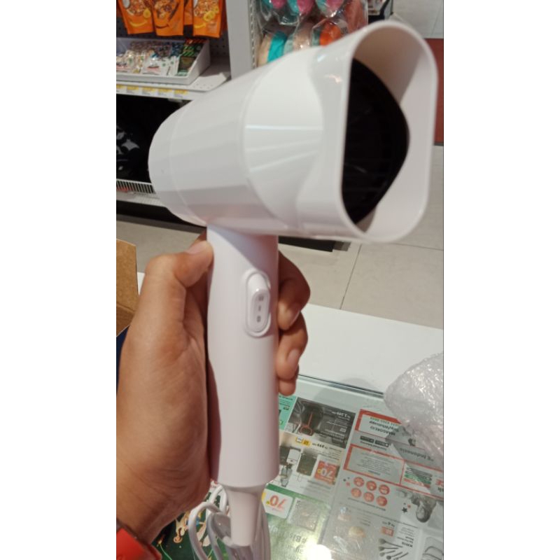 KRIS Hair Dryer 600W/Pengering Rambut - Putih